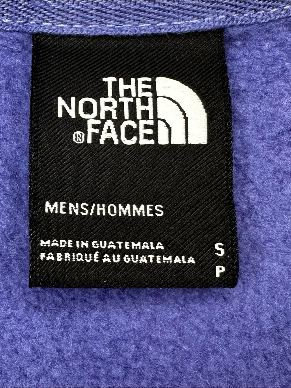 The North Face Places We Love Crewneck Sweatshirt Men’s Small Purple Graphic